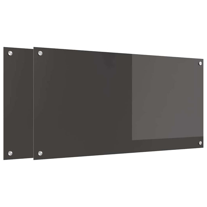 Spate de bucătărie 2 pcs Gri închis 100 x 50 cm - WALTI WALTI
