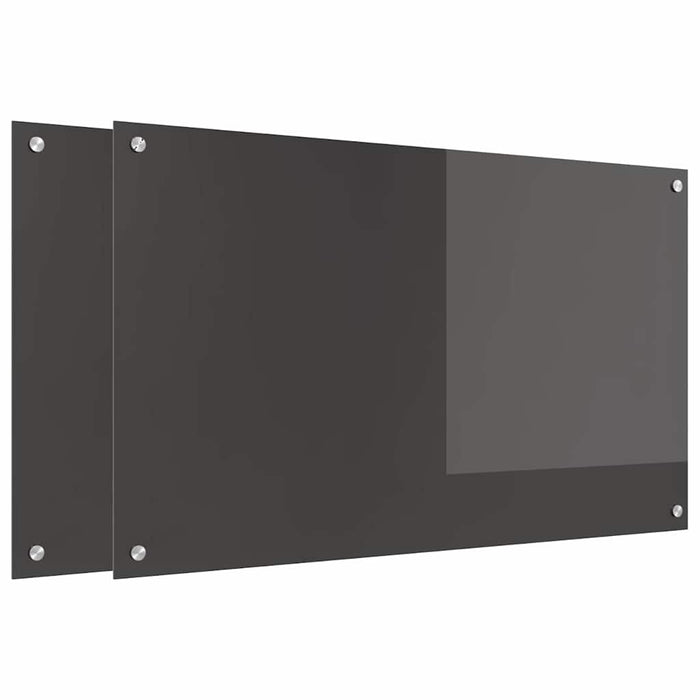Spate de bucătărie 2 pcs Gri închis 100 x 60 cm - WALTI WALTI