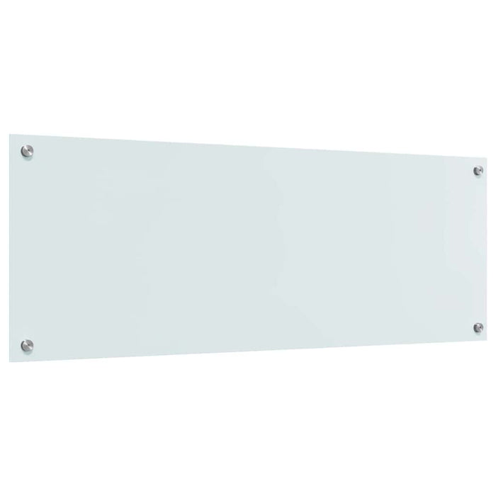 Spate de bucătărie 2 pcs Alb 110 x 40 cm sticlă securizată - WALTI WALTI