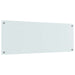 Spate de bucătărie 2 pcs Alb 110 x 40 cm sticlă securizată - WALTI WALTI