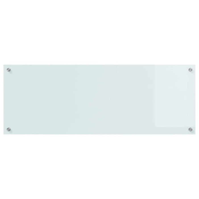 Spate de bucătărie 2 pcs Alb 110 x 40 cm sticlă securizată - WALTI WALTI