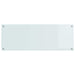 Spate de bucătărie 2 pcs Alb 110 x 40 cm sticlă securizată - WALTI WALTI