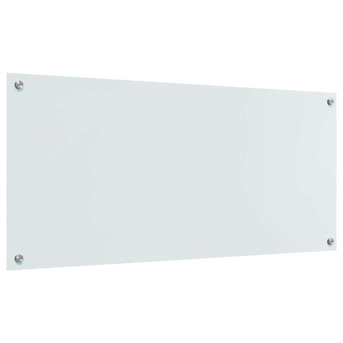 Spate de bucătărie 2 pcs Alb 110 x 50 cm sticlă securizată - WALTI WALTI