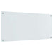 Spate de bucătărie 2 pcs Alb 110 x 50 cm sticlă securizată - WALTI WALTI