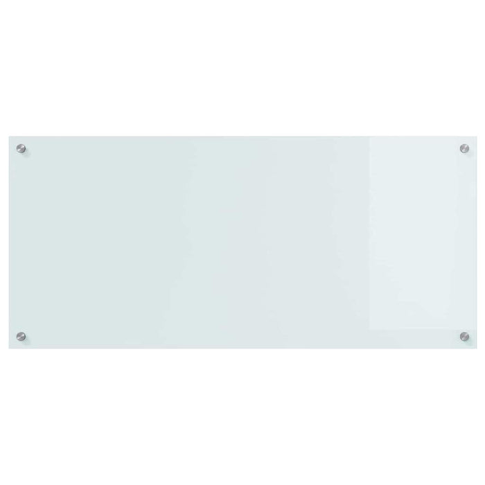 Spate de bucătărie 2 pcs Alb 110 x 50 cm sticlă securizată - WALTI WALTI