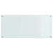 Spate de bucătărie 2 pcs Alb 110 x 50 cm sticlă securizată - WALTI WALTI