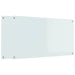 Panou de bucătărie 2 pcs Alb 110 x 60 cm sticlă securizată - WALTI WALTI