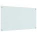 Panou de bucătărie 2 pcs Alb 110 x 60 cm sticlă securizată - WALTI WALTI