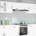 Panou de bucătărie 2 pcs Alb 120 x 40 cm sticlă securizată - WALTI WALTI