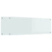 Panou de bucătărie 2 pcs Alb 120 x 40 cm sticlă securizată - WALTI WALTI
