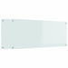 Panou de bucătărie 2 pcs Alb 120 x 50 cm sticlă securizată - WALTI WALTI