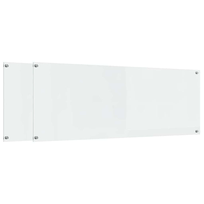Spate de bucătărie 2 pcs Transparent 110 x 40 cm - WALTI WALTI