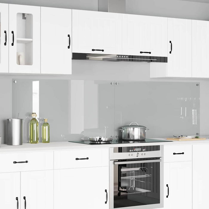 Panou de bucătărie 2 pcs Transparent 110 x 60 cm - WALTI WALTI
