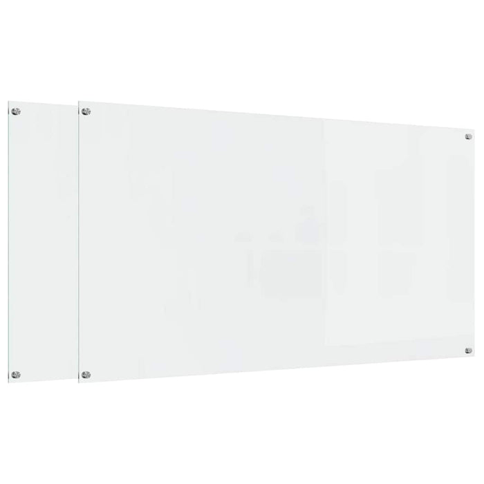 Panou de bucătărie 2 pcs Transparent 110 x 60 cm - WALTI WALTI