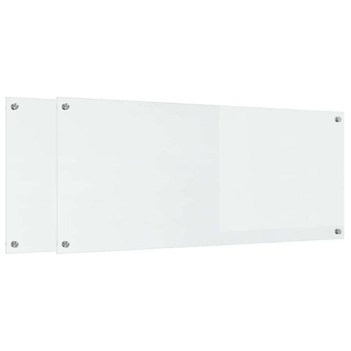 Panou de bucătărie 2 pcs Transparent 120 x 50 cm WALTI