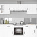 Spate de bucătărie 2 pcs Gri deschis 120 x 40 cm - WALTI WALTI