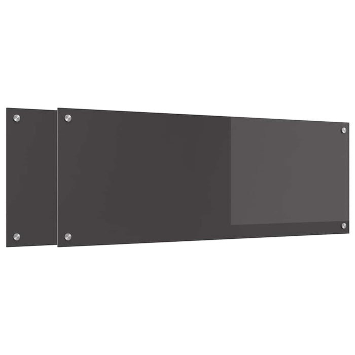 Spate de bucătărie 2 pcs Gri închis 110 x 40 cm - WALTI WALTI