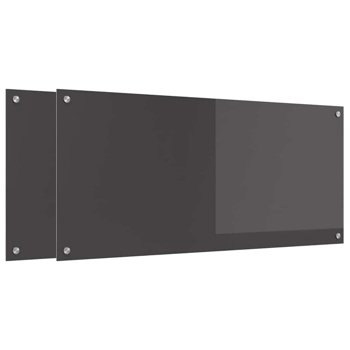 Spate de bucătărie 2 pcs Gri închis 110 x 50 cm - WALTI WALTI
