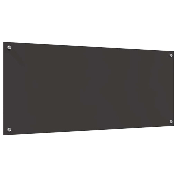 Panou de bucătărie 2 pcs Gri închis 120 x 50 cm WALTI