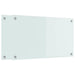 Spate de bucătărie 2 pcs Alb 70 x 40 cm sticlă securizată - WALTI WALTI