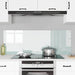 Spate de bucătărie 2 pcs Alb 70 x 50 cm sticlă securizată - WALTI WALTI