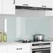 Spate de bucătărie 2 pcs Alb 70 x 60 cm sticlă securizată - WALTI WALTI