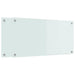 Panou de bucătărie 2 pcs Alb 80 x 40 cm sticlă securizată - WALTI WALTI