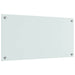Panou de bucătărie 2 pcs Alb 80 x 40 cm sticlă securizată - WALTI WALTI