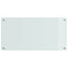 Panou de bucătărie 2 pcs Alb 80 x 40 cm sticlă securizată - WALTI WALTI