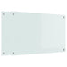 Spate de bucătărie 2 pcs Alb 80 x 50 cm sticlă securizată - WALTI WALTI