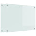 Spate de bucătărie 2 pcs Alb 80 x 60 cm sticlă securizată - WALTI WALTI
