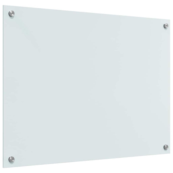 Spate de bucătărie 2 pcs Alb 80 x 60 cm sticlă securizată - WALTI WALTI
