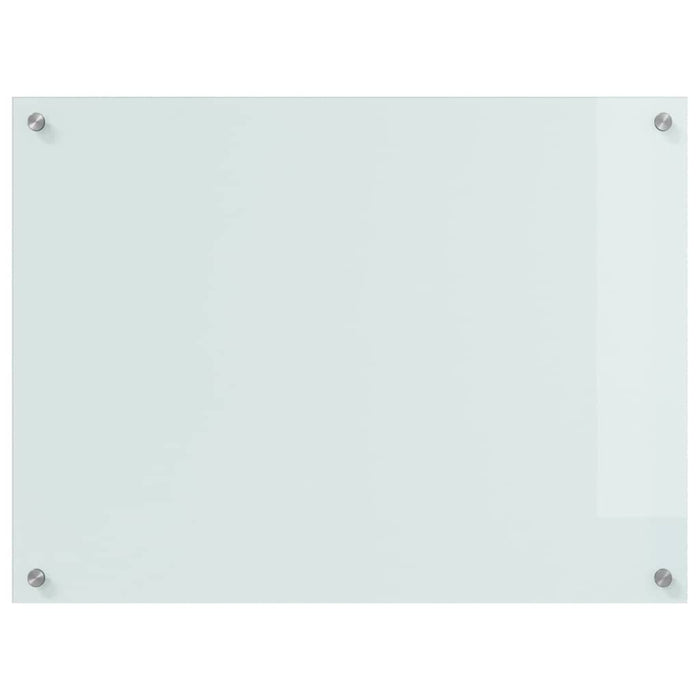 Spate de bucătărie 2 pcs Alb 80 x 60 cm sticlă securizată - WALTI WALTI
