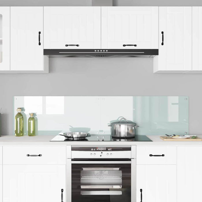 Spate de bucătărie 2 pcs Alb 90 x 40 cm sticlă securizată - WALTI WALTI