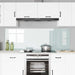 Spate de bucătărie 2 pcs Alb 90 x 60 cm sticlă securizată - WALTI WALTI