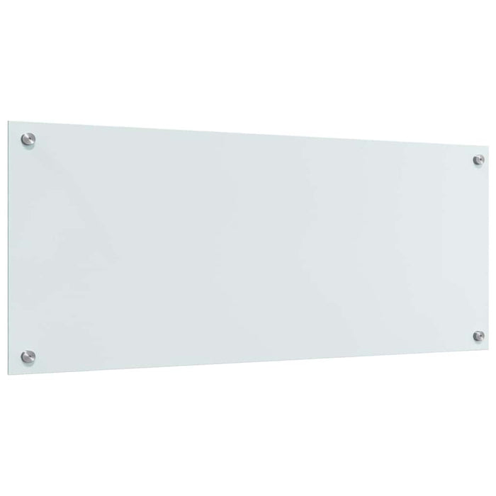 Panou de bucătărie 2 pcs Alb 100 x 40 cm sticlă securizată - WALTI WALTI
