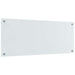 Panou de bucătărie 2 pcs Alb 100 x 40 cm sticlă securizată - WALTI WALTI