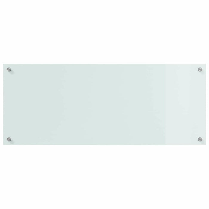 Panou de bucătărie 2 pcs Alb 100 x 40 cm sticlă securizată - WALTI WALTI