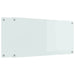 Spate de bucătărie 2 pcs Alb 100 x 50 cm sticlă securizată - WALTI WALTI