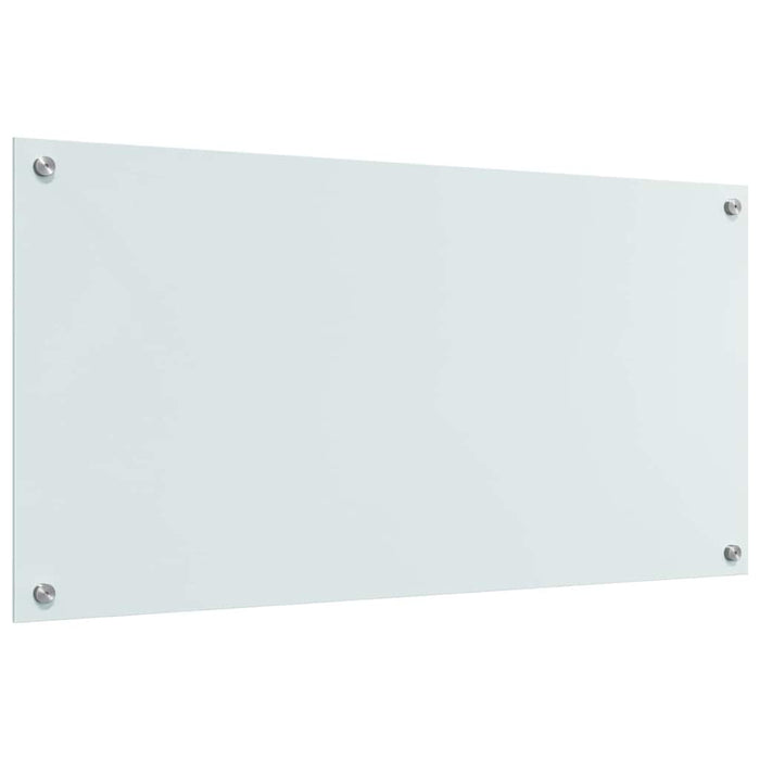 Spate de bucătărie 2 pcs Alb 100 x 50 cm sticlă securizată - WALTI WALTI
