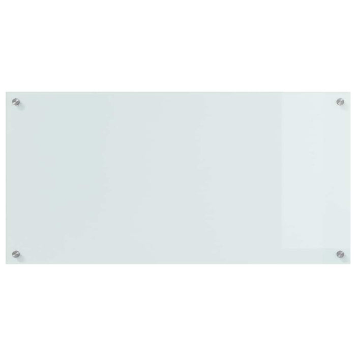 Spate de bucătărie 2 pcs Alb 100 x 50 cm sticlă securizată - WALTI WALTI