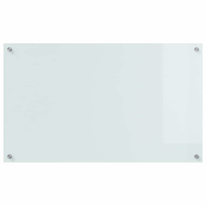 Spate de bucătărie 2 pcs Alb 100 x 60 cm sticlă securizată - WALTI WALTI
