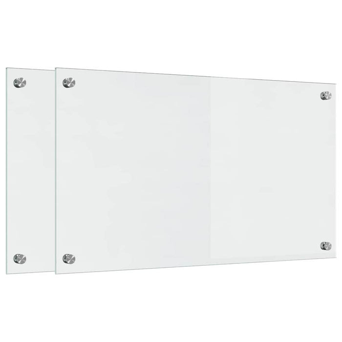 Spate de bucătărie 2 pcs Transparent 70 x 40 cm - WALTI WALTI