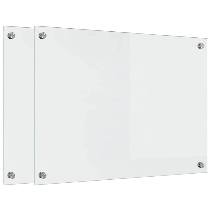Spate de bucătărie 2 pcs Transparent 70 x 50 cm - WALTI WALTI