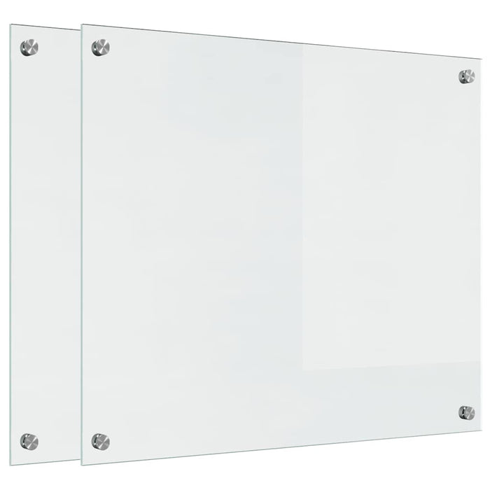 Spate de bucătărie 2 pcs Transparent 70 x 60 cm - WALTI WALTI