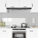 Spate de bucătărie 2 pcs Transparent 80 x 40 cm - WALTI WALTI