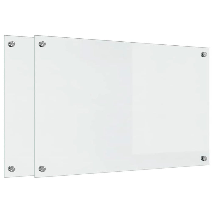 Spate de bucătărie 2 pcs Transparent 80 x 50 cm - WALTI WALTI
