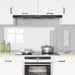 Spate de bucătărie 2 pcs Transparent 80 x 60 cm - WALTI WALTI