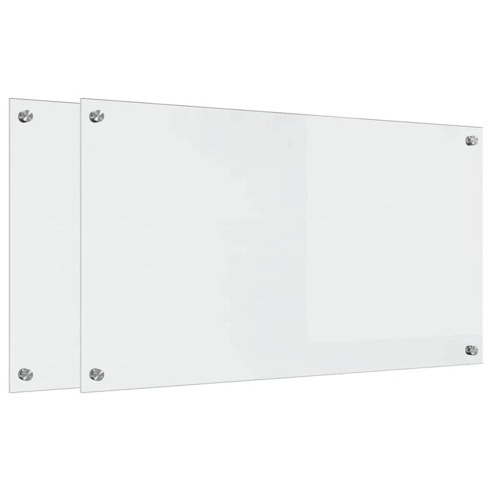 Spate de bucătărie 2 pcs Transparent 90 x 50 cm - WALTI WALTI