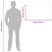 Spate de bucătărie 2 pcs Transparent 90 x 50 cm - WALTI WALTI
